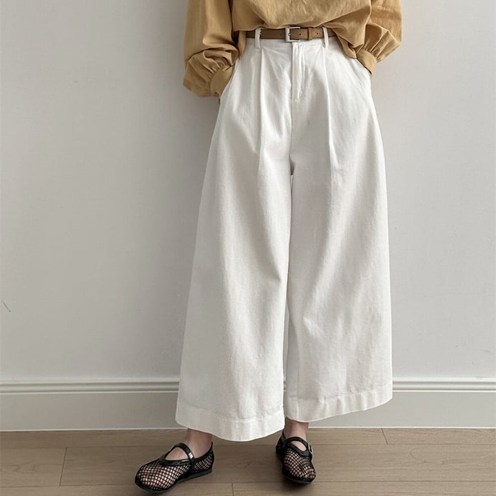 【bottoms】ワイドパンツ　M29959