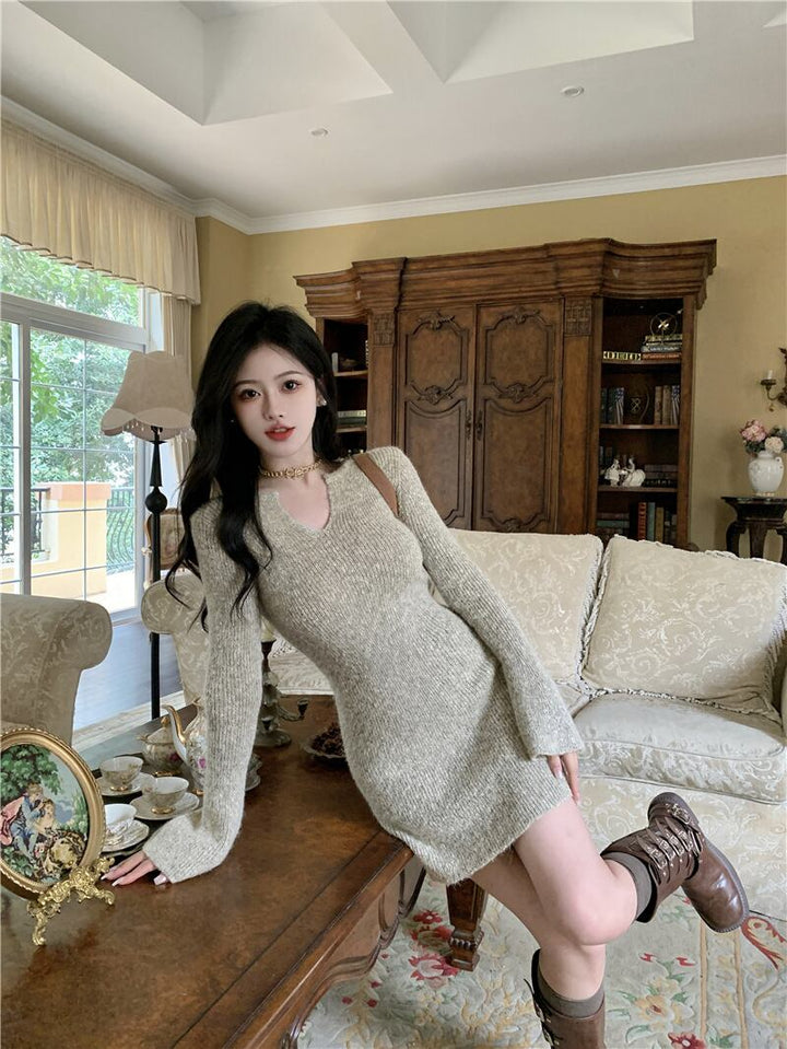 【dress】ニットワンピース　M27736