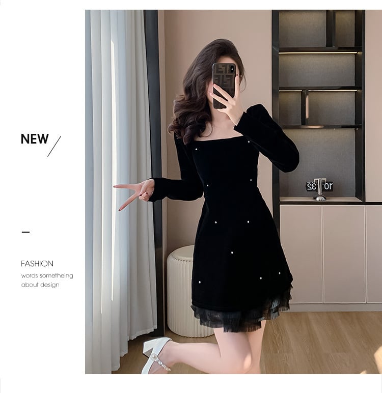【dress】デートワンピース　M21686