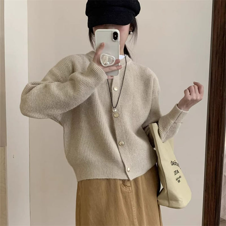 【outer】ニットカーデ　M25959