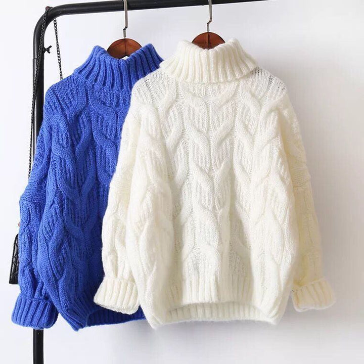 【tops】ハイネックニットセーター　M28852