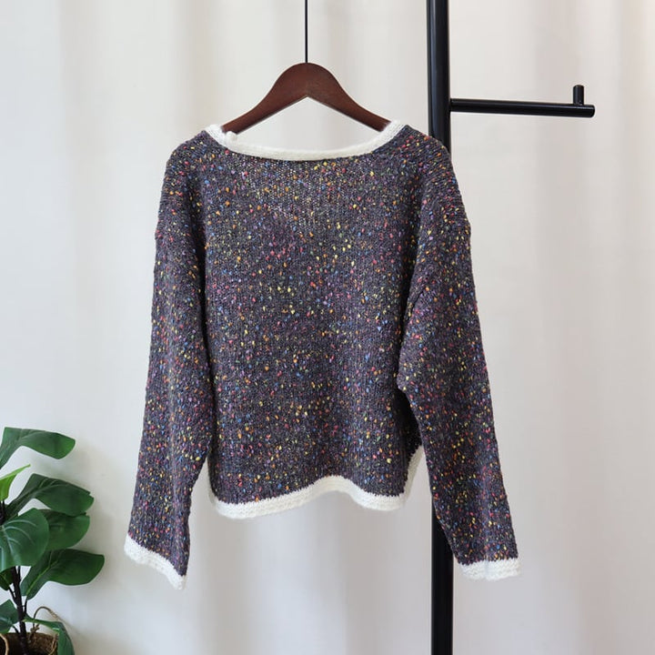 【outer】ニットカーデ　M26599