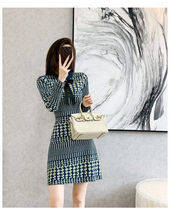 【dress】ジャカードワンピース　M25510