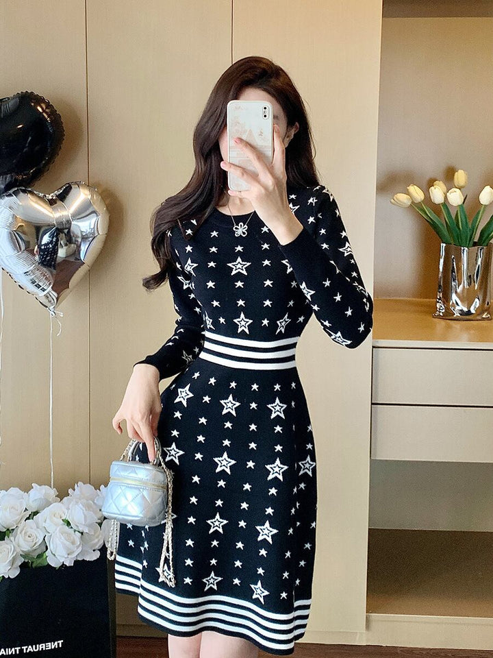 【dress】ニットワンピース　M28413