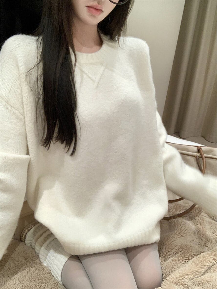 【set】ニットセーター×ショートパンツセット　M28426