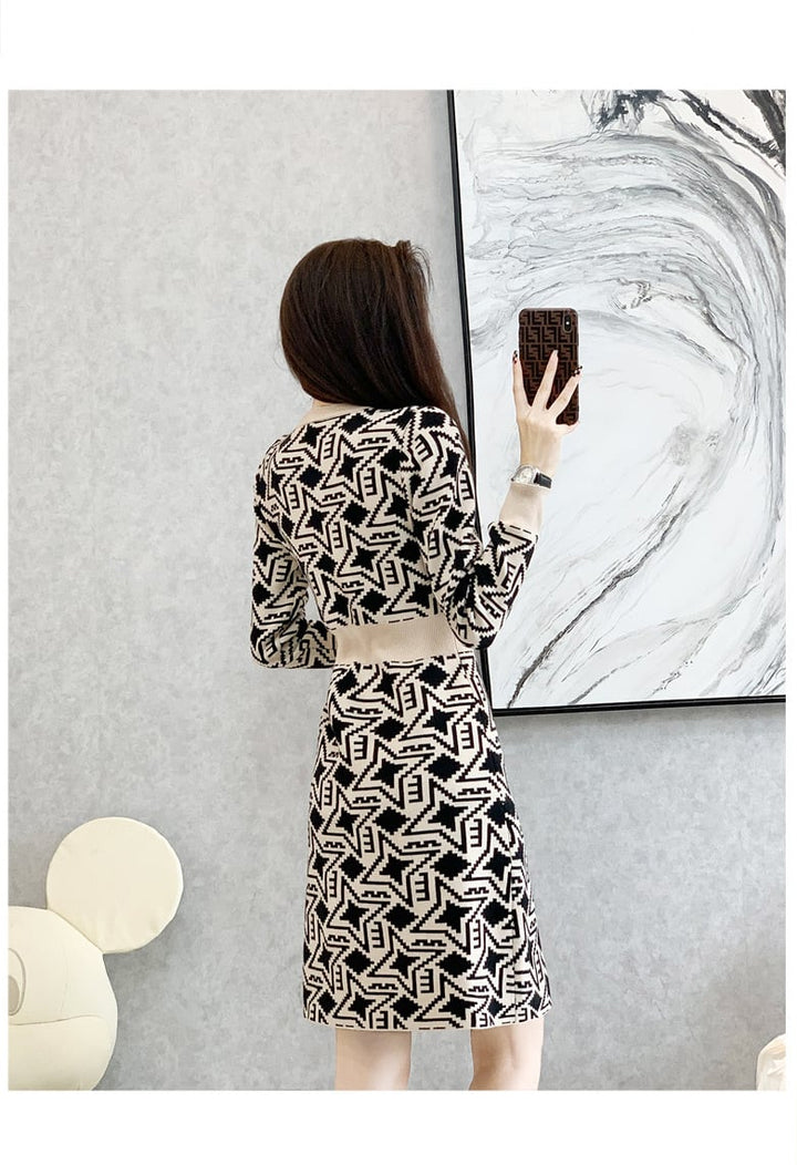 【dress】ニットワンピース　M25508