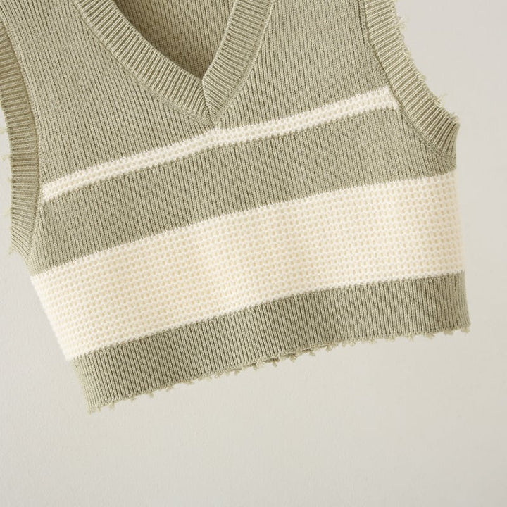 【tops】ニットベスト　M25581