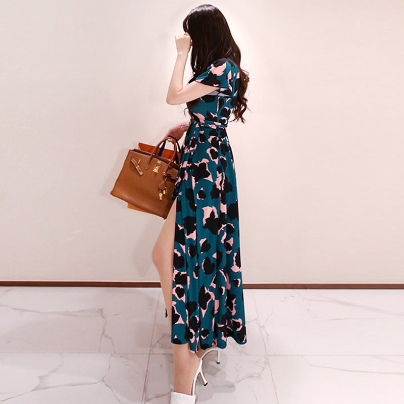【dress】プリントワンピース　M22582