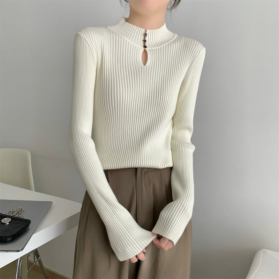 【tops】ニットトップス　M27664