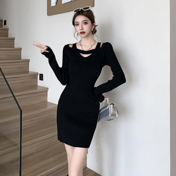 【dress】ニットワンピース　M27877