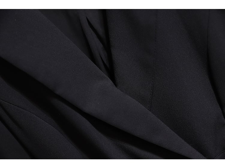 【dress】プリーツ切り替えフォーマルワンピース　M17713
