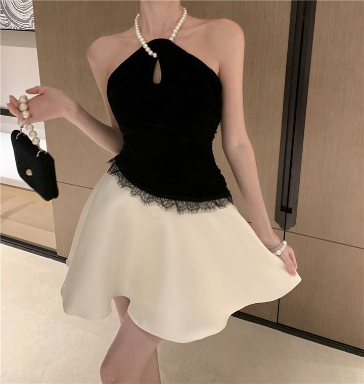 【dress】ホルターネックワンピース　M24387