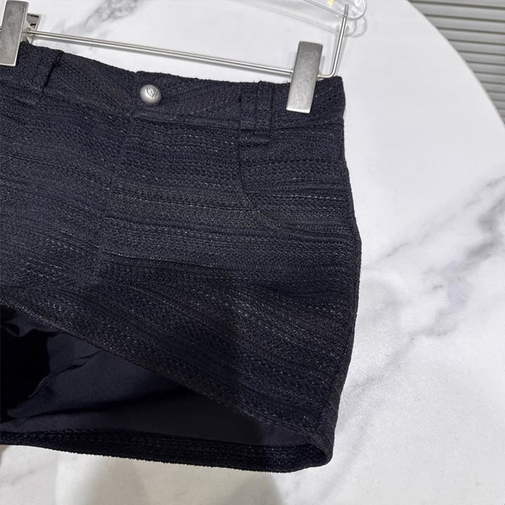【bottoms】2色展開ショートパンツ Q7448