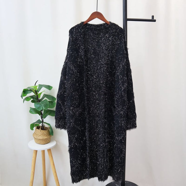 【outer】ロング丈ニットカーデ　M26681