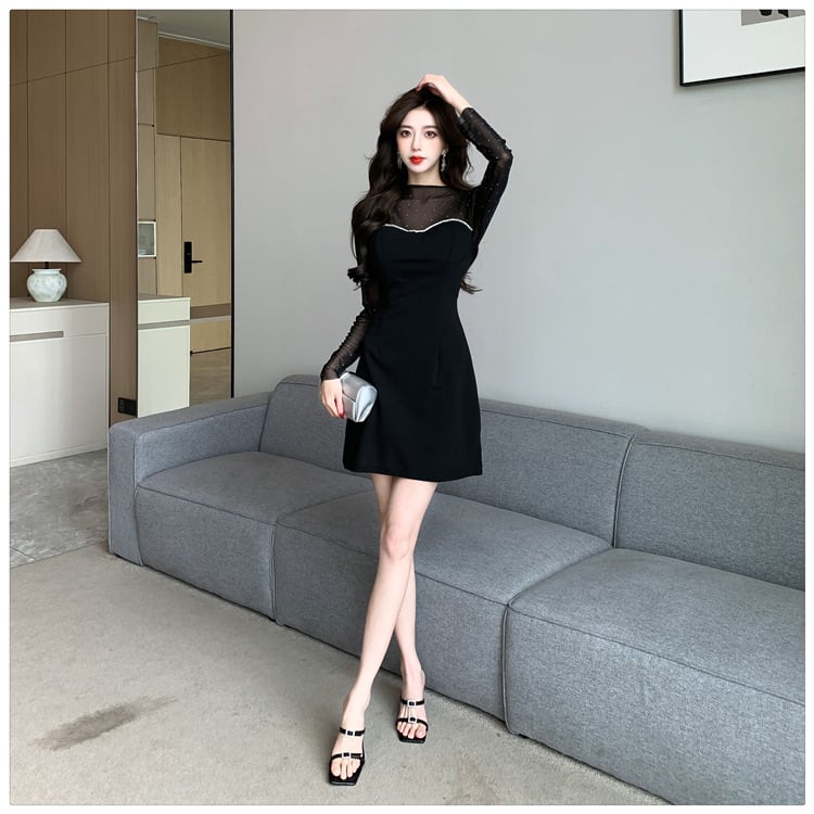 【dress】デートワンピース　M25498