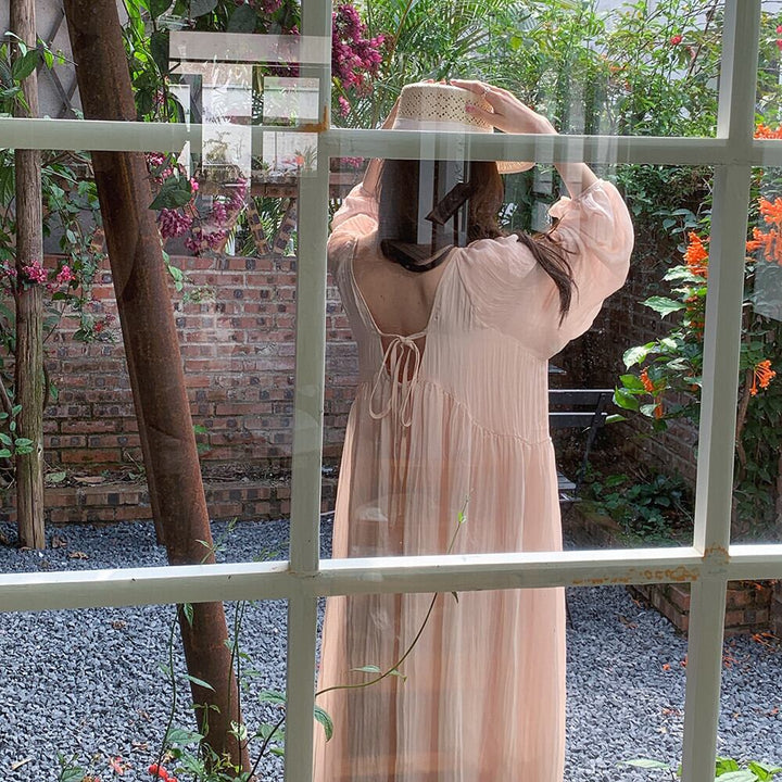 【dress】バックレスワンピース　M29777