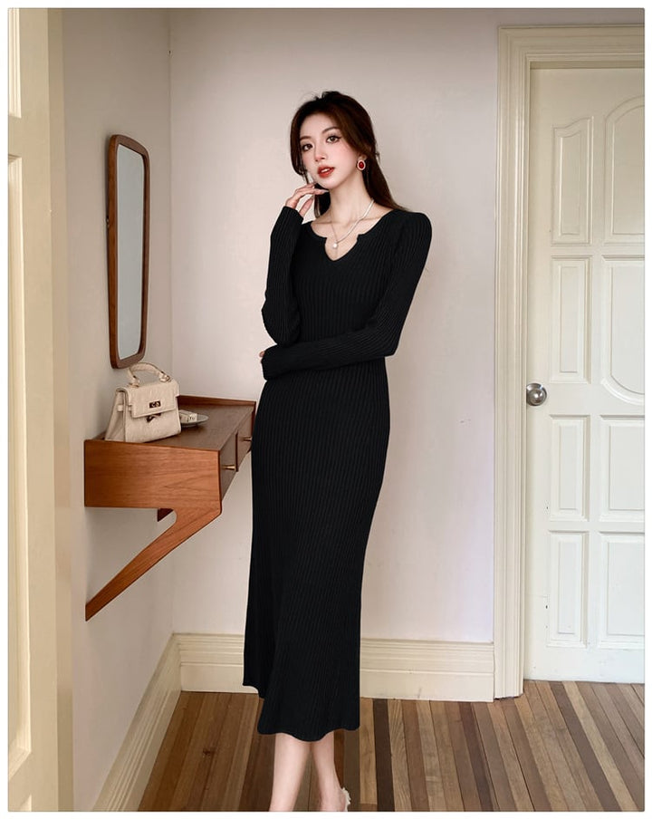 【dress】ニットワンピース　M25660