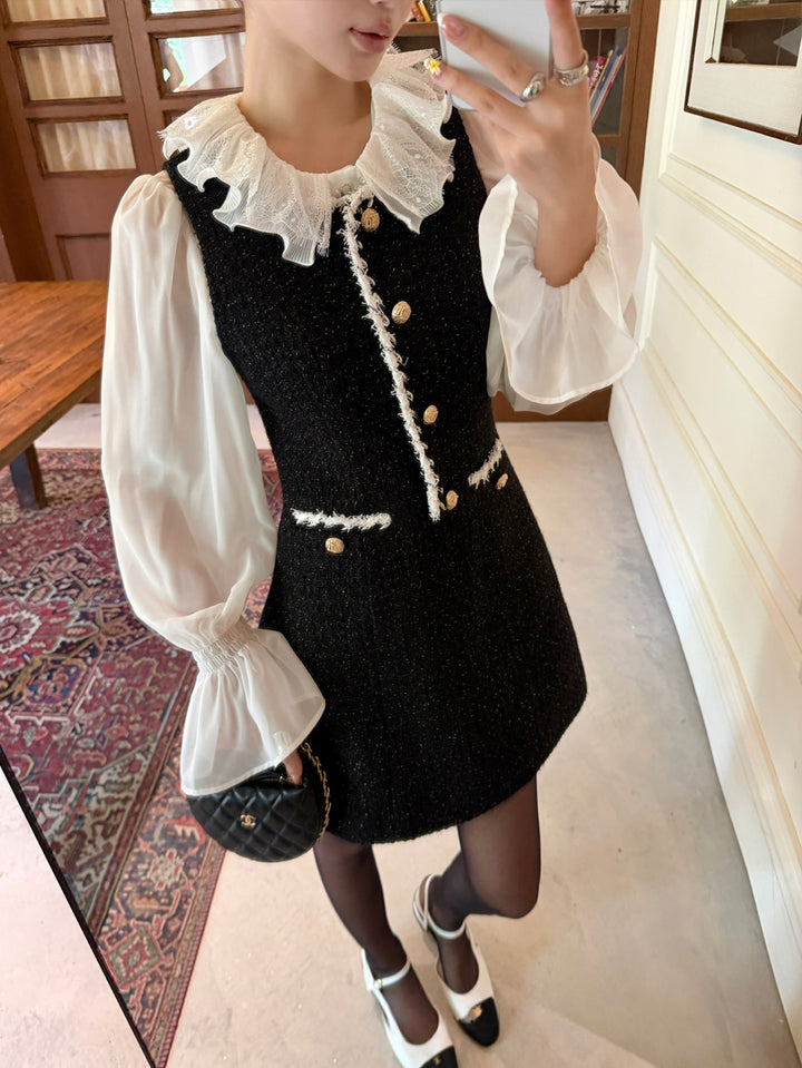 【dress】ノースリーブミニワンピース Q8958