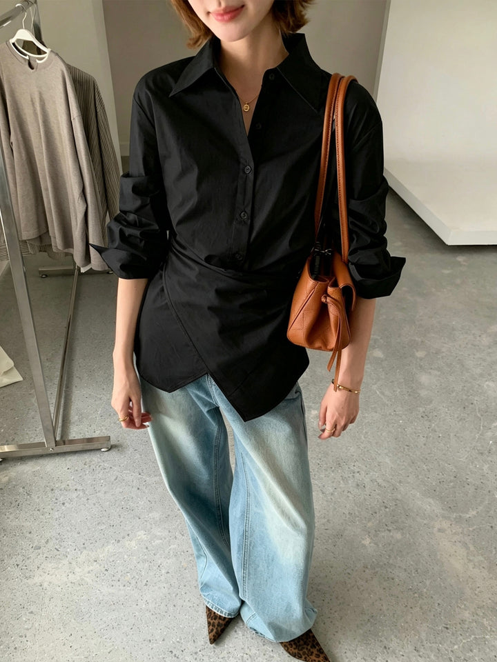 【tops】2WAYクロスシャツ Q9042