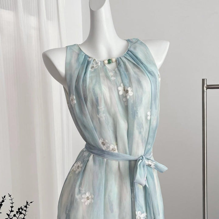 【dress】ノースリーブワンピース　M25149