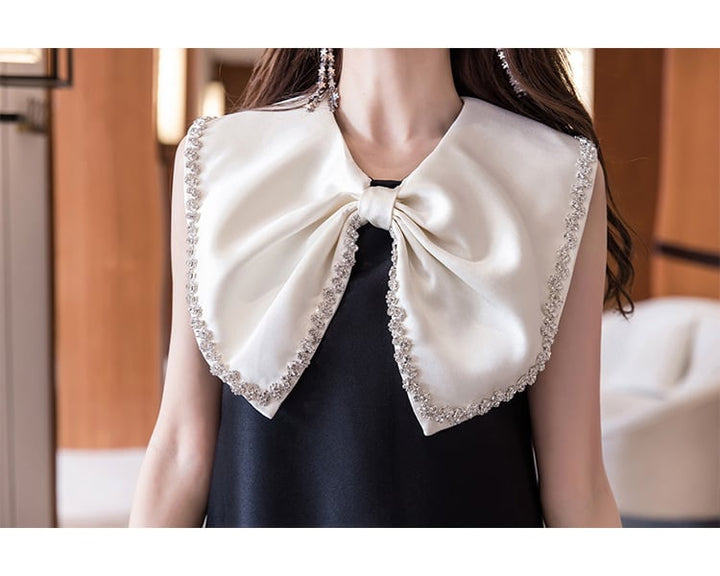 【dress】おしゃれ度高まるリボン付きデートワンピース　M16753