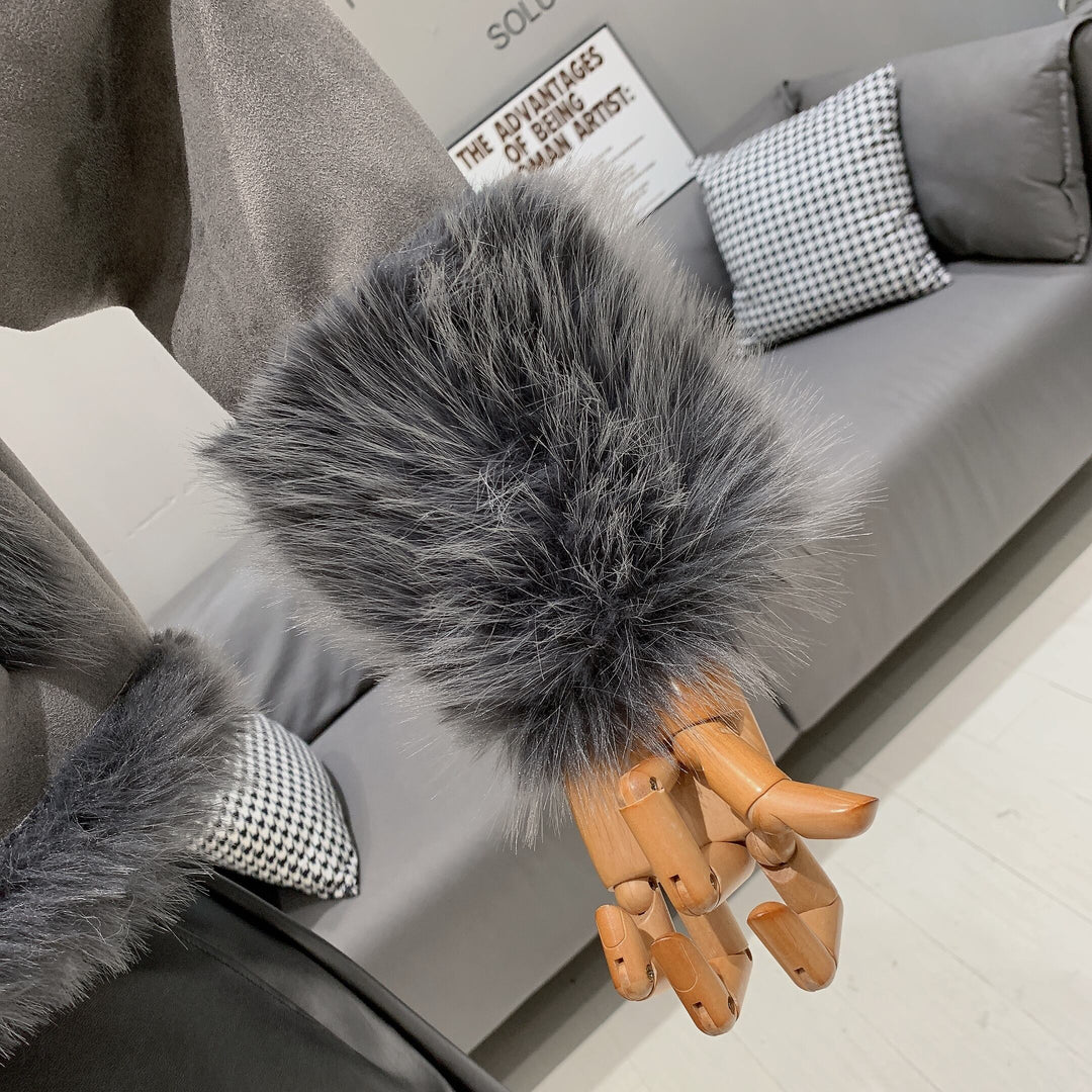 【outer】ファーショートコート　M27912