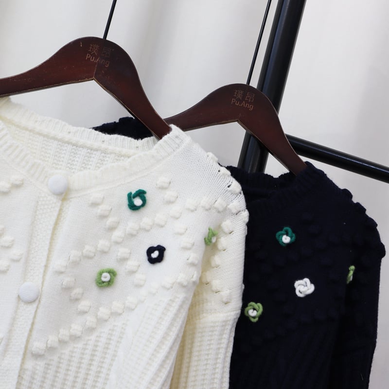 【outer】ニットカーデ　M26657