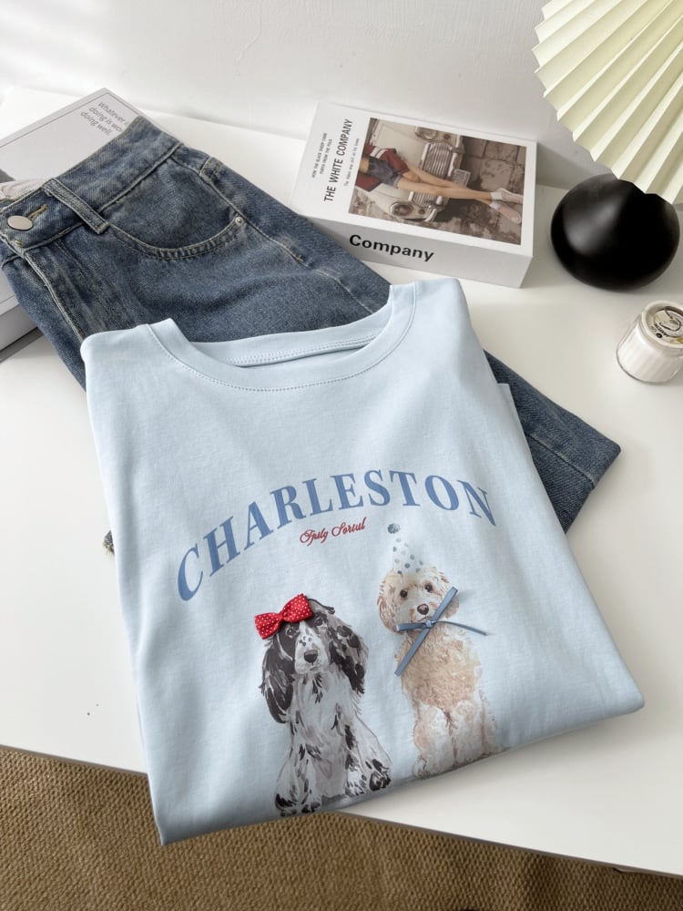 【tops】カートゥーンTシャツ　M29929