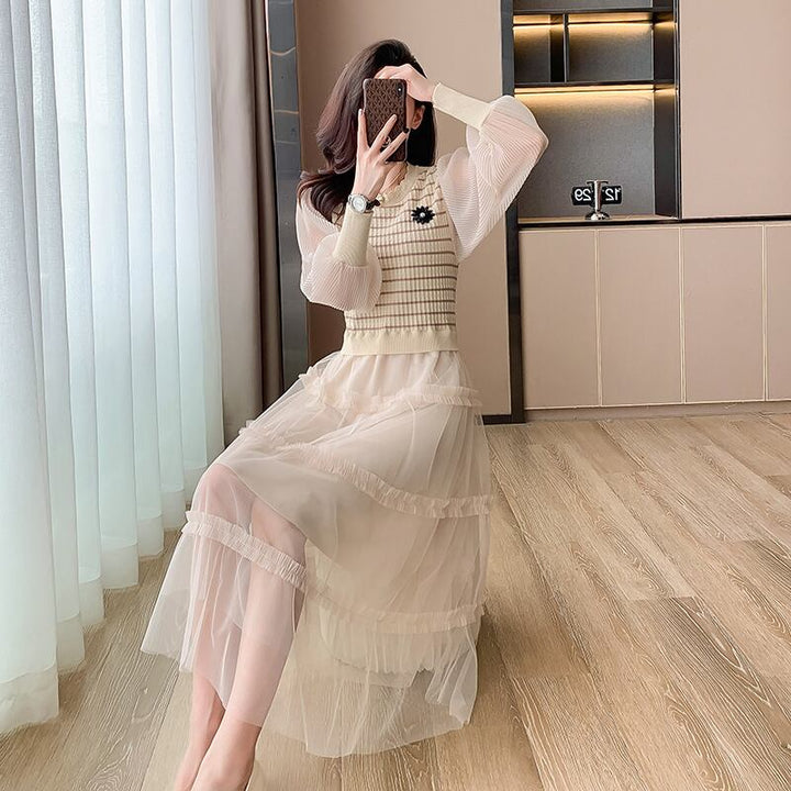 【dress】ドッキングデートワンピース　M17952