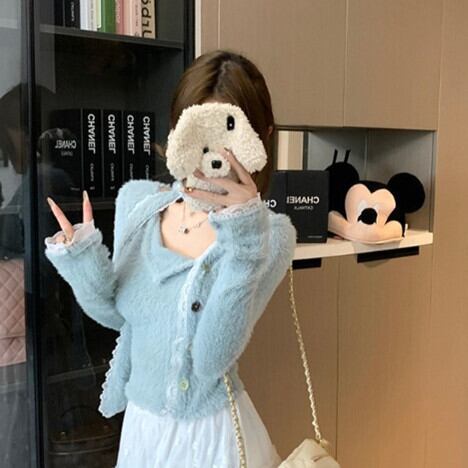 【tops】シャギーニットトップス　M28722