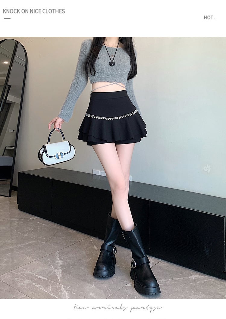 【bottoms】キュロットパンツ　 M26582