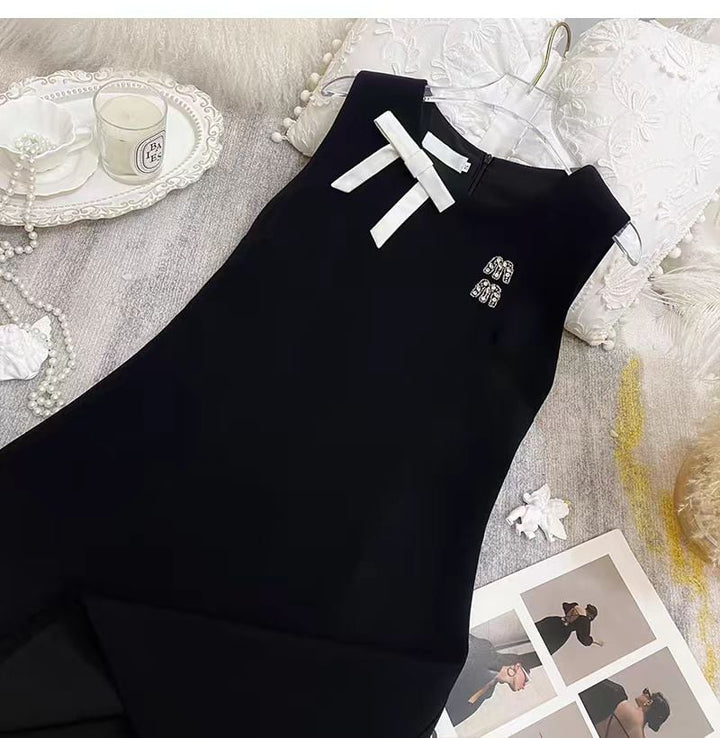 【dress】ノースリーブAラインワンピース　M23534