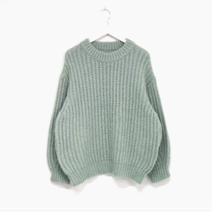 【tops】クルーネックニットセーター　M26660