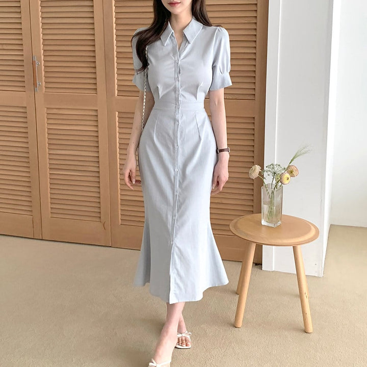 【dress】シャツワンピース　M24721