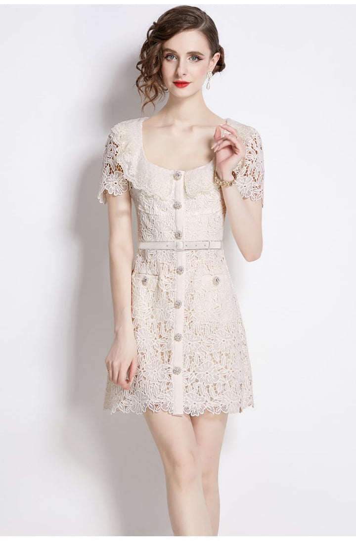 【dress】レースワンピース　M23933