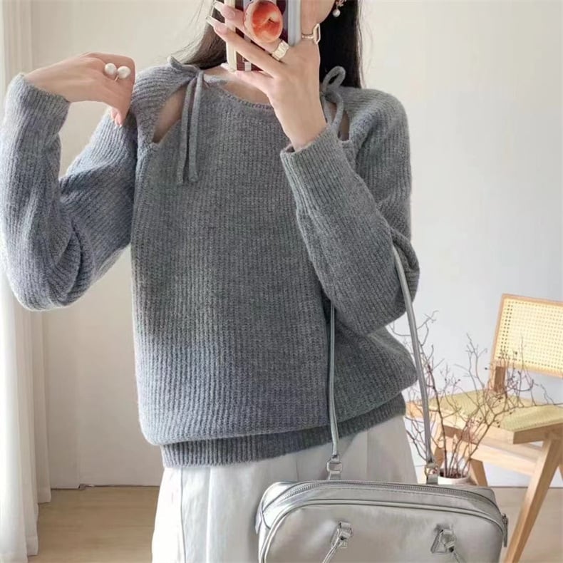 【tops】ニットセーター　M26793