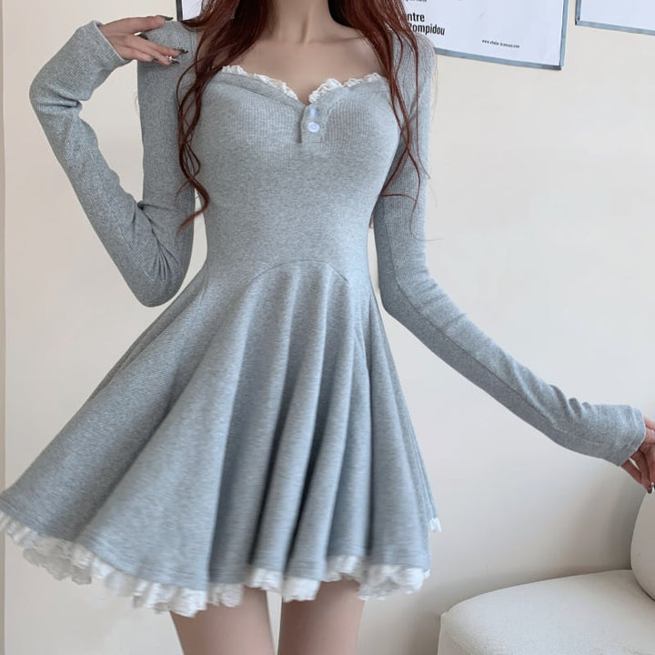 【dress】ニットワンピース　M27103