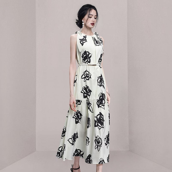 【dress】ノースリーブワンピース　M24357