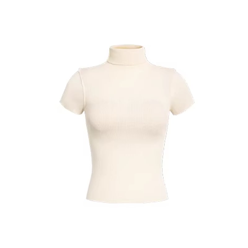 【tops】半袖ニットトップス Q7792