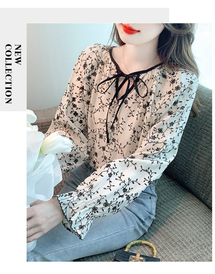【tops】早い者勝ちエレガントシャツトップス大活躍　M17243