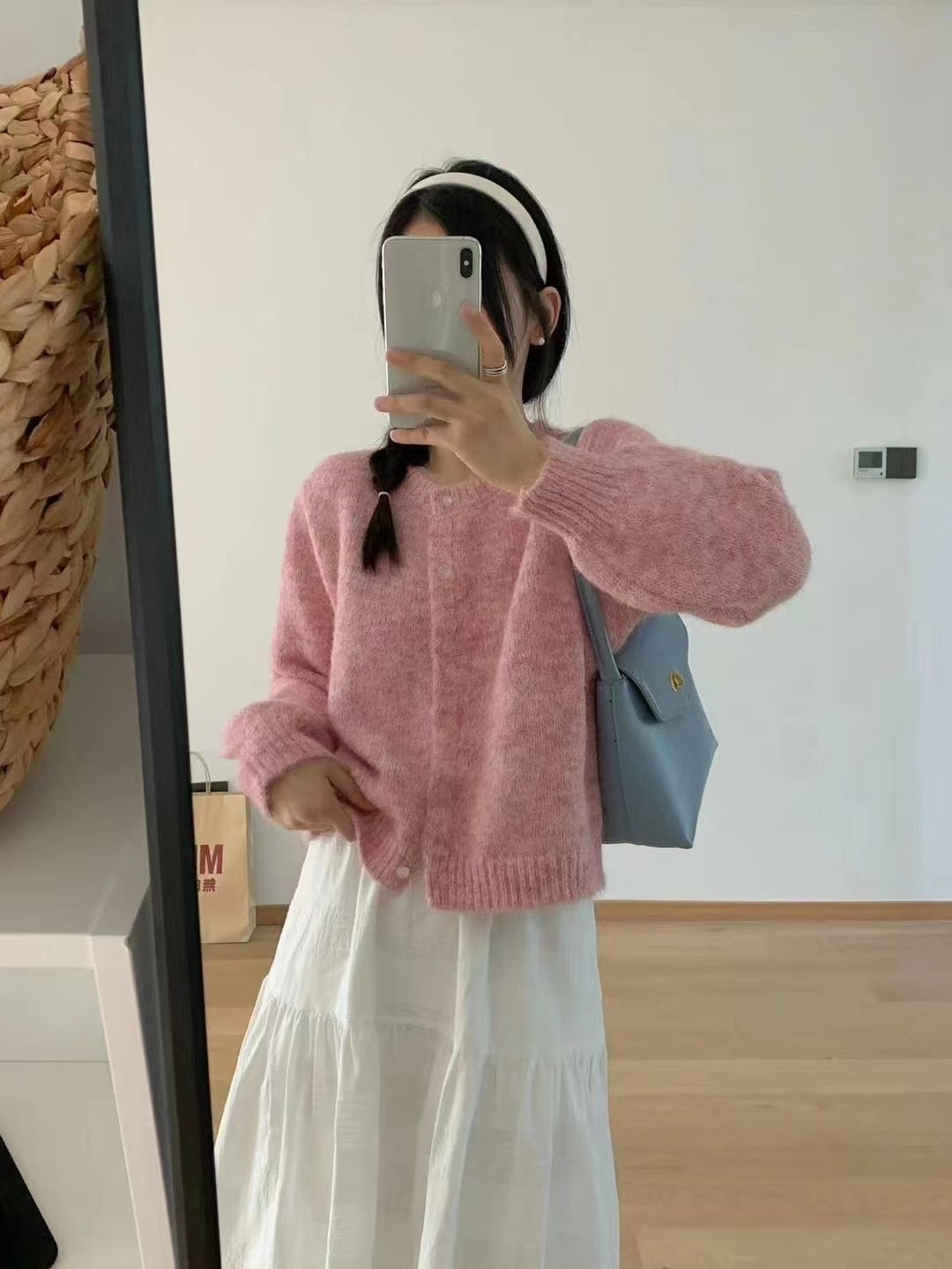【outer】ニットカーデ　M26756