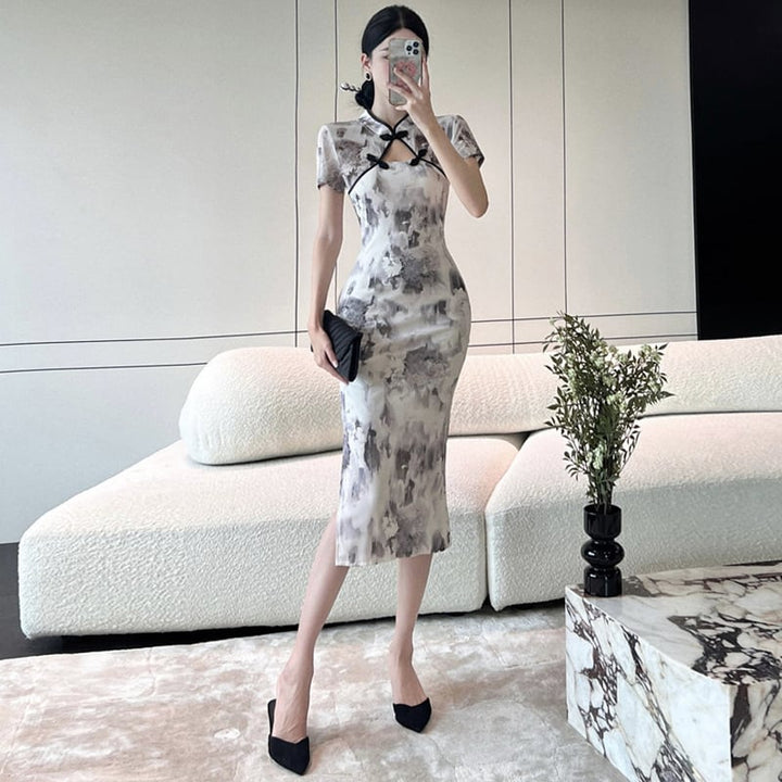 【dress】知的で品の良い♡エレガントデートワンピース　M17189