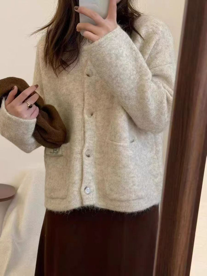 【outer】ニットカーデ　M26777