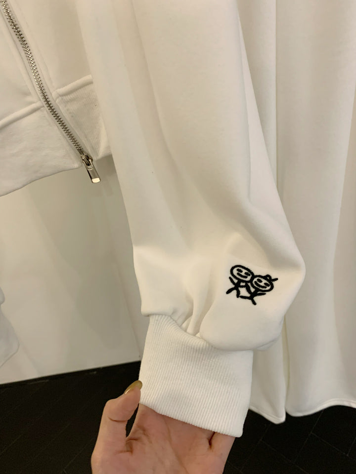 【set】オフショルファートップス×ワイドパンツセット  K0648