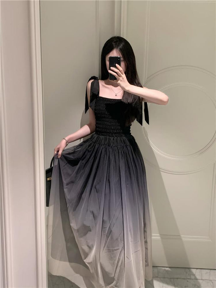 【dress】気質満点大人可愛いキャミワンピースオシャレ　M17232