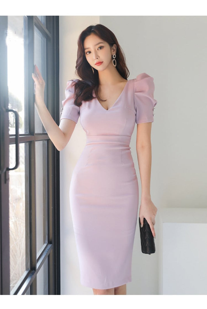 【dress】おしゃれ大人気ファッションデートワンピース　M16918