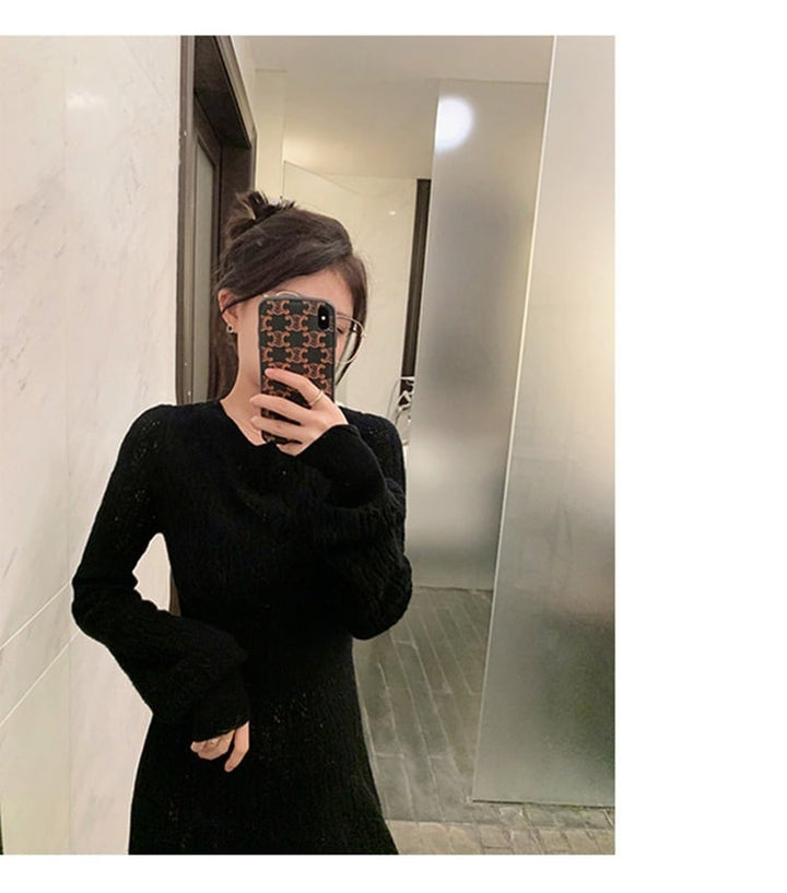 【dress】ニットワンピース　M25556