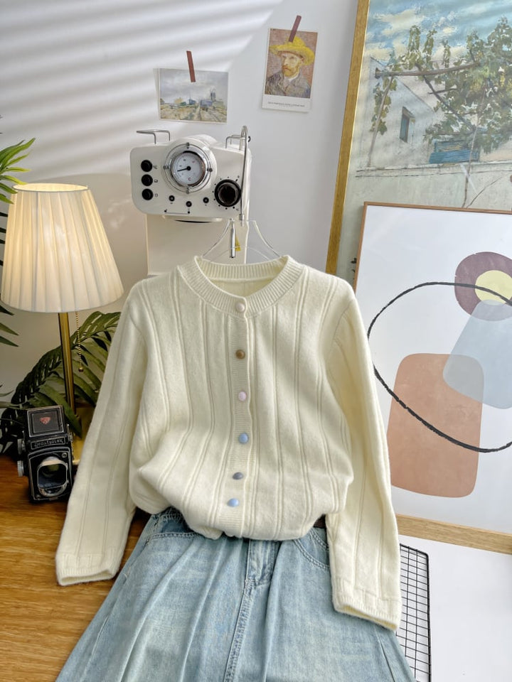 【outer】シンプルカーディガン     N2820
