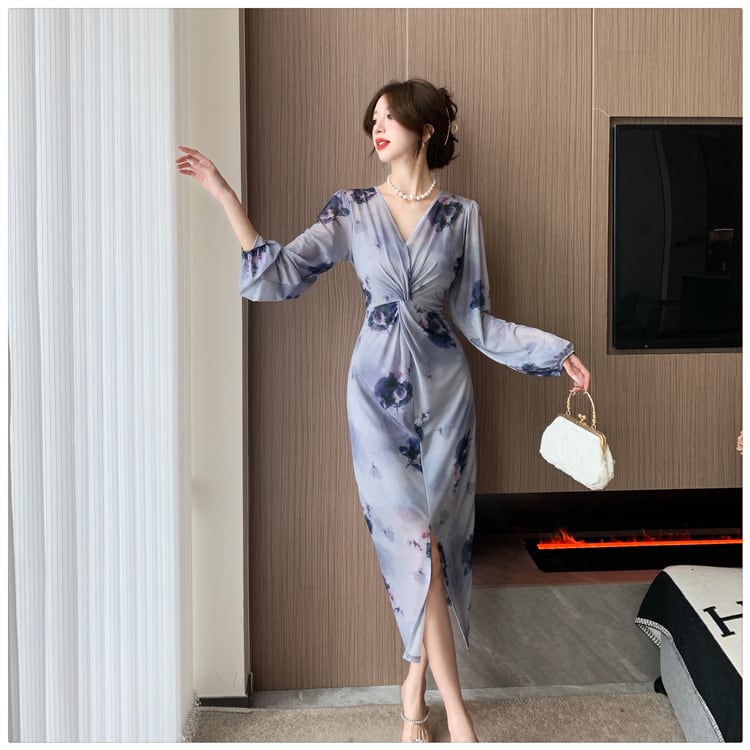 【dress】女性力を高める～エレガントデートワンピース　M17242