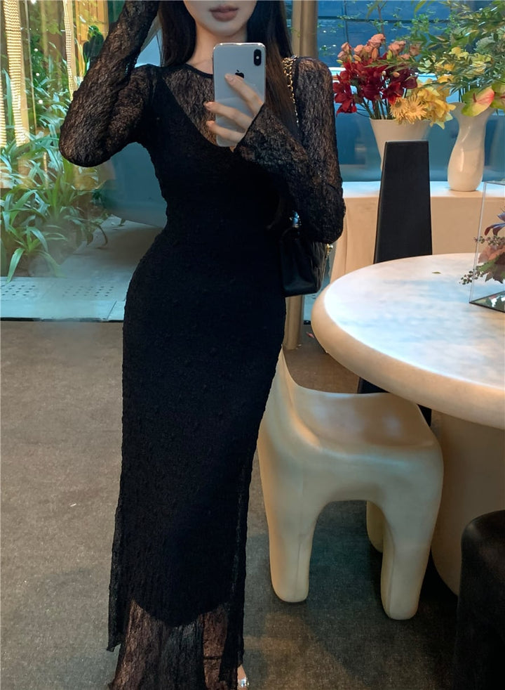 【dress】レースワンピース　N2673